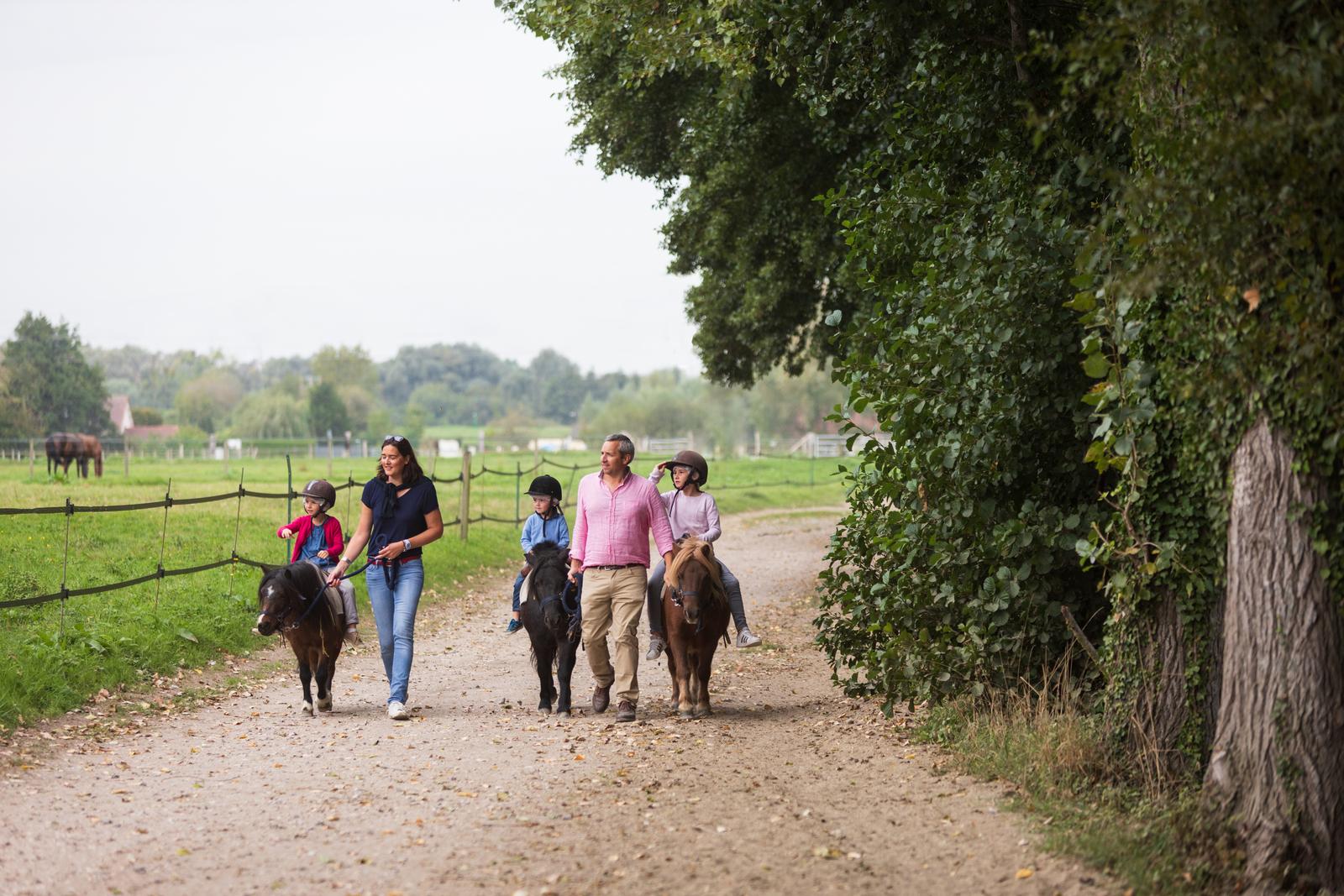 Beauchamps : domaine du Lieu Dieu, promenade à poney 02