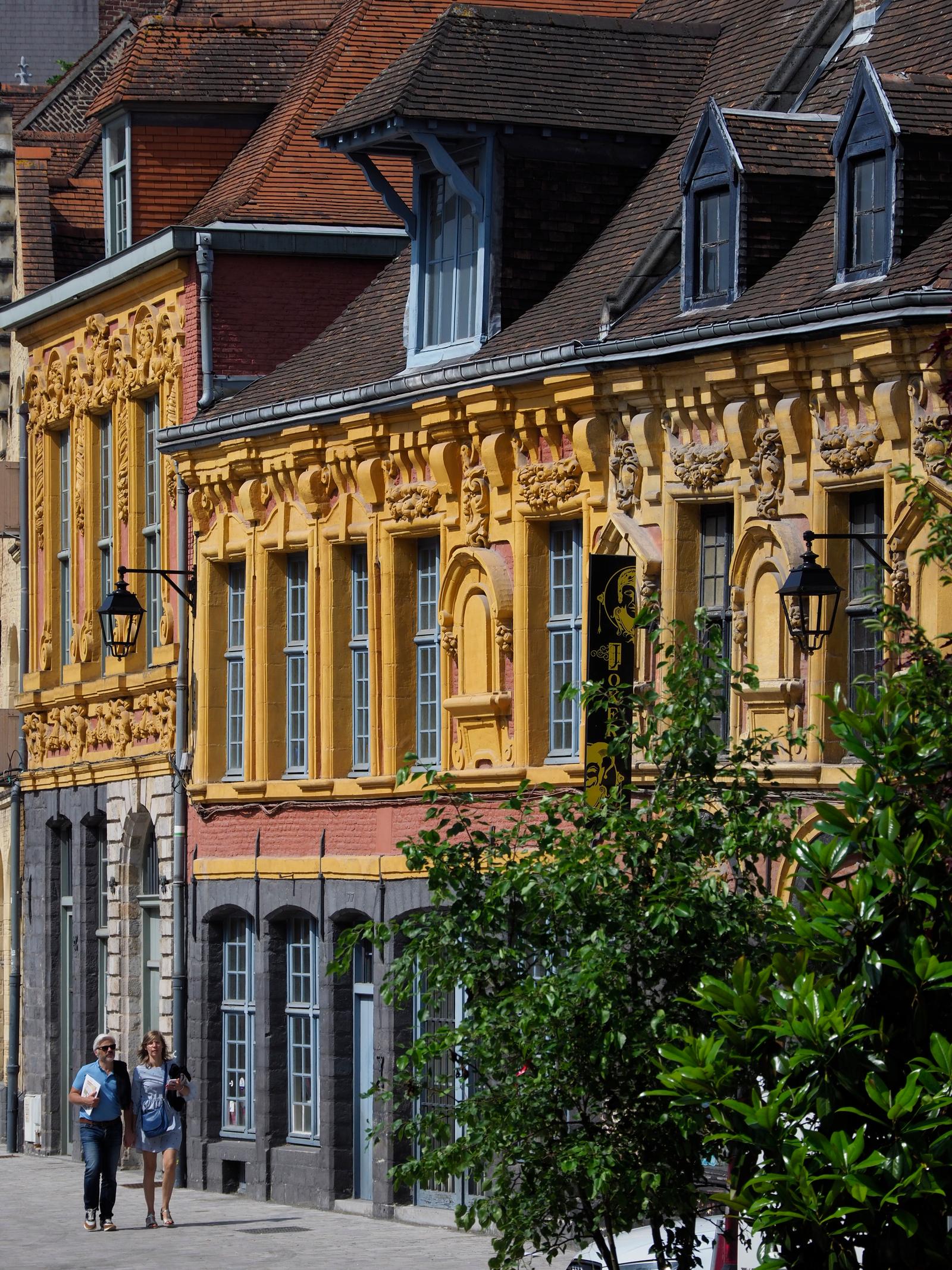 Lille : couple en été