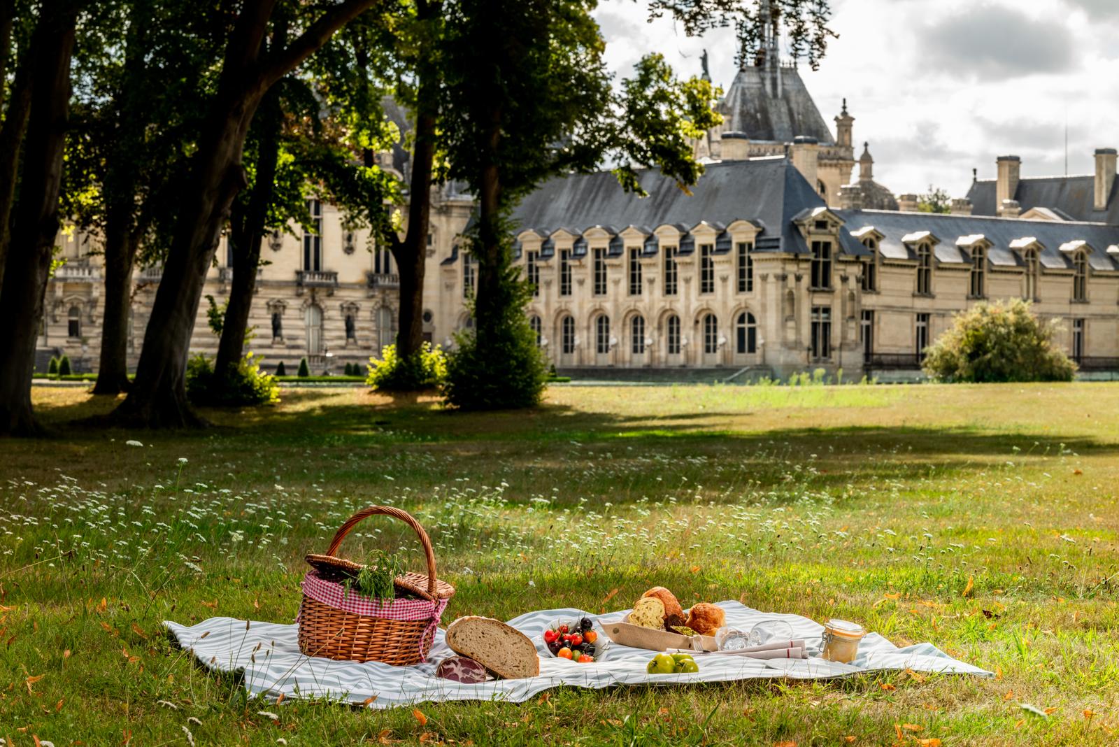Chantilly : pique-nique au château