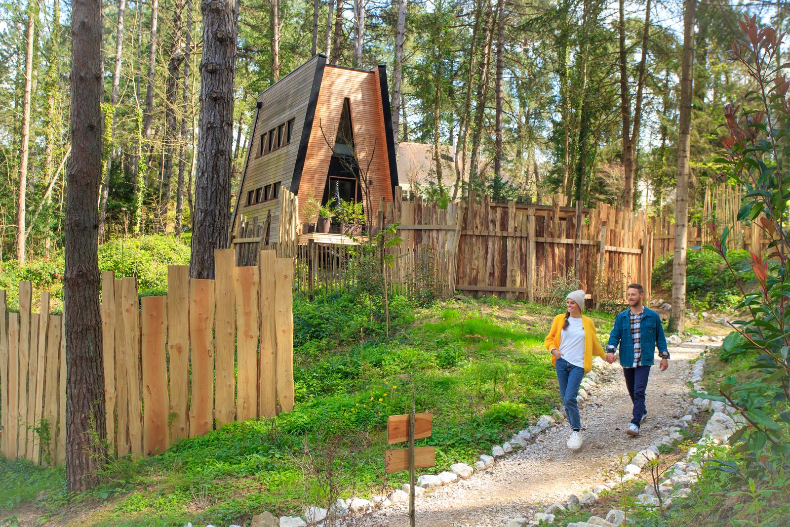 Neufchâtel-Hardelot : lodge Bain de forêt 17