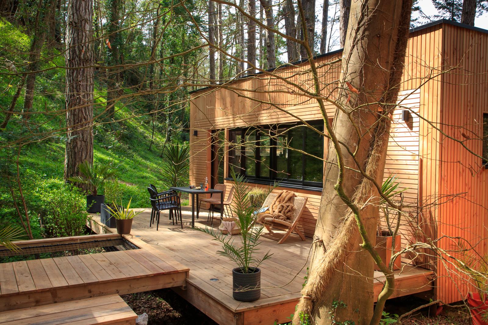 Neufchâtel-Hardelot : lodge Bain de forêt 20