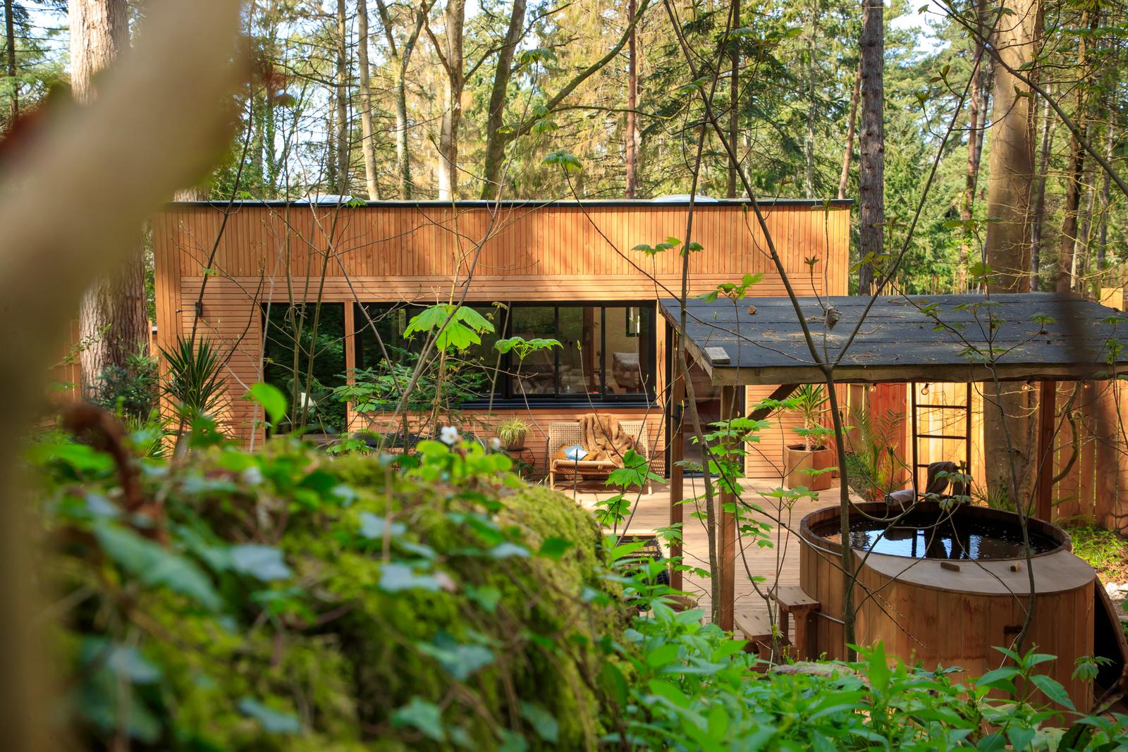 Neufchâtel-Hardelot : lodge Bain de forêt 22