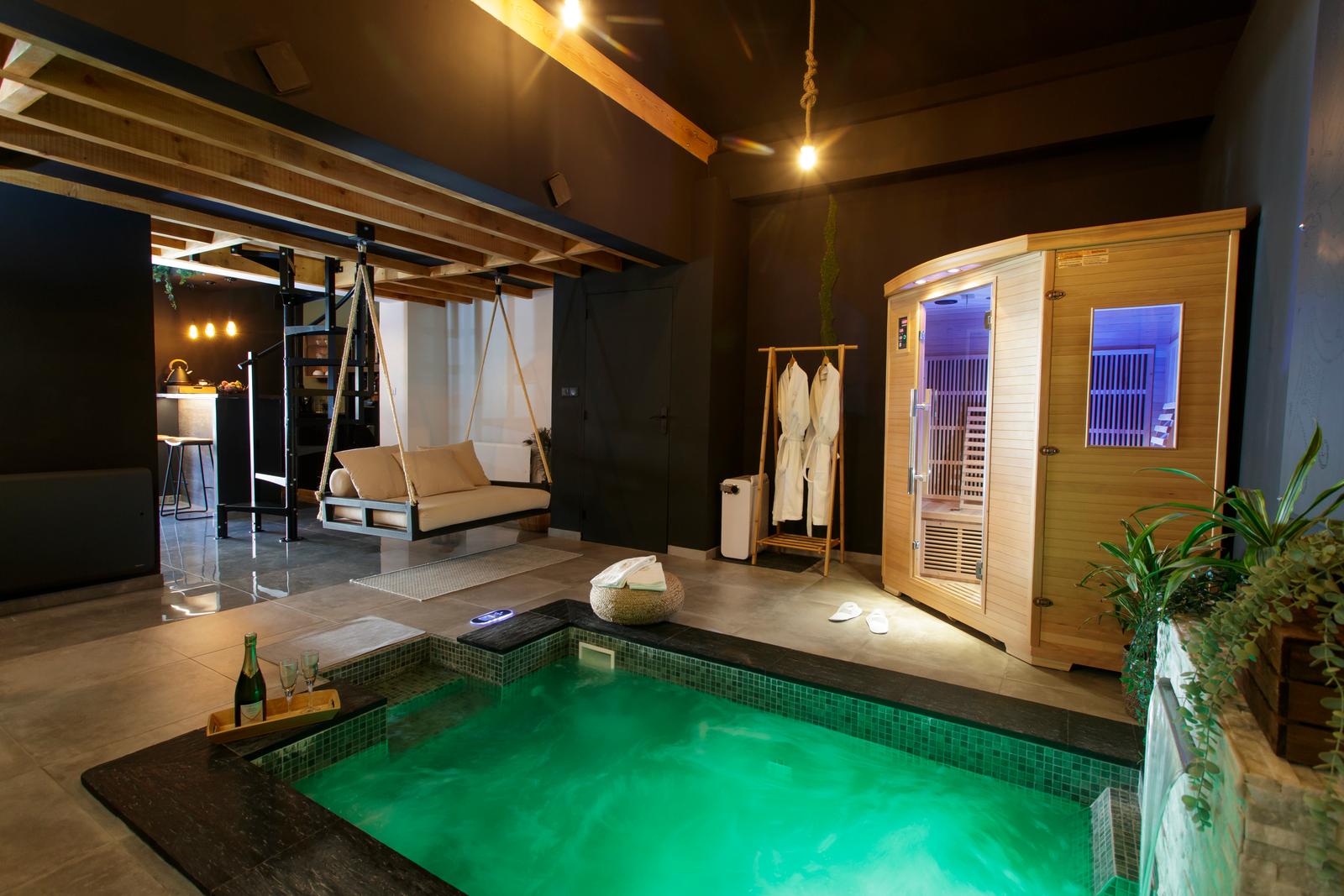 Calais : le Pasithéa, loft, spa privatif 06