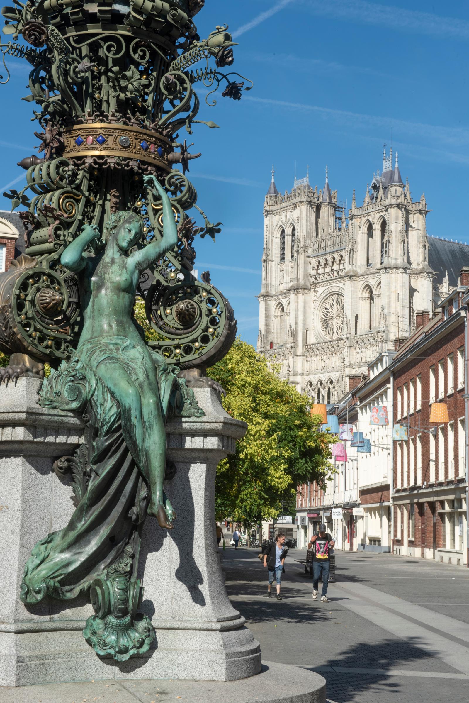 Amiens : la cathédrale en été 02