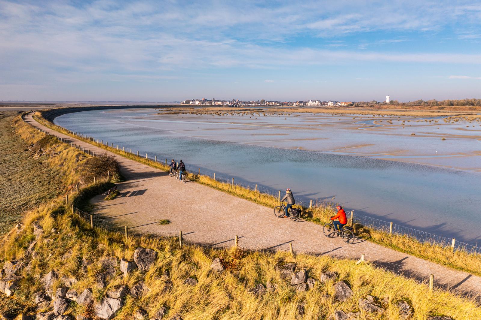 Le Crotoy : cyclistes 01