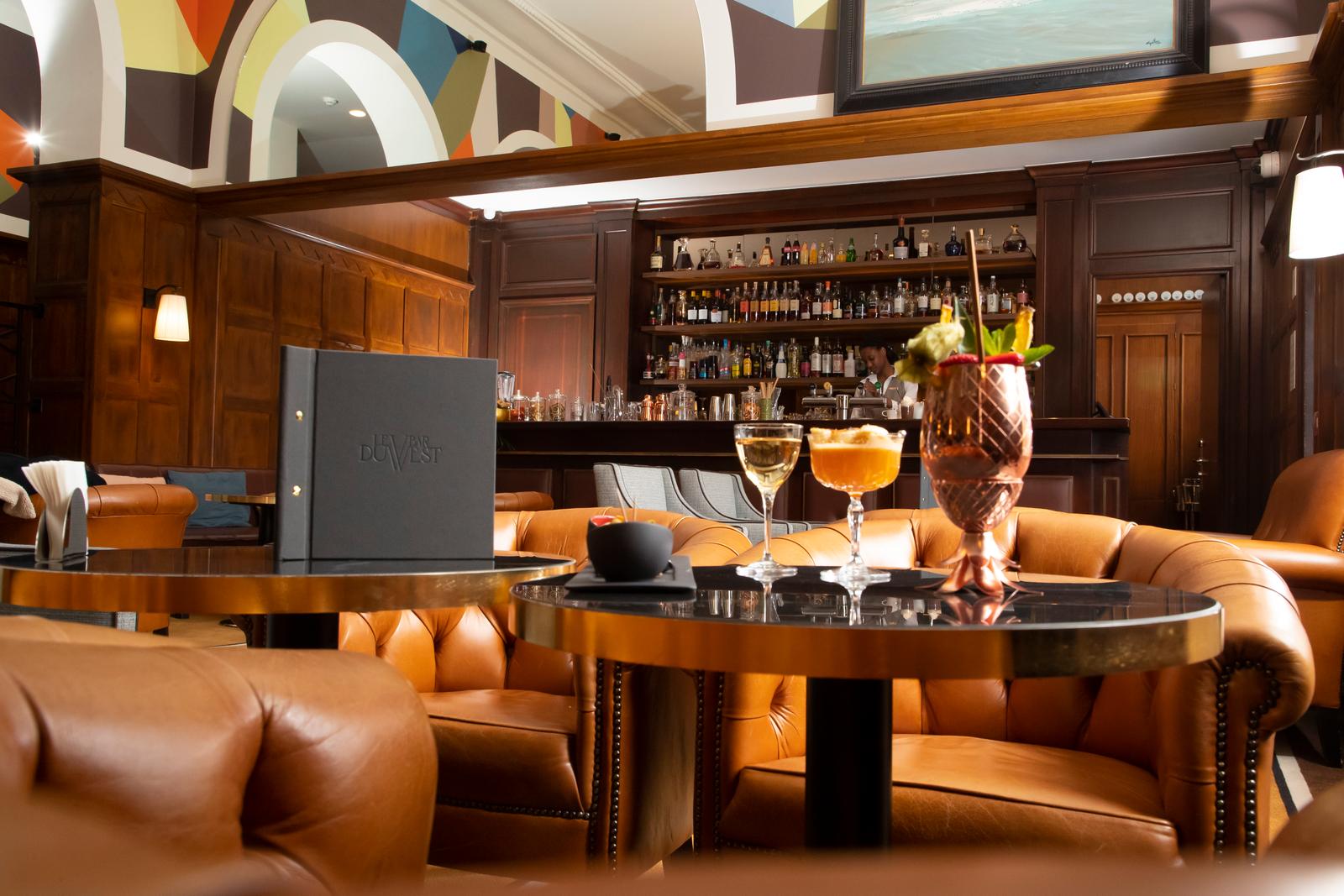 Le Touquet : le bar du restaurant Le Pavillon au Westminster 05