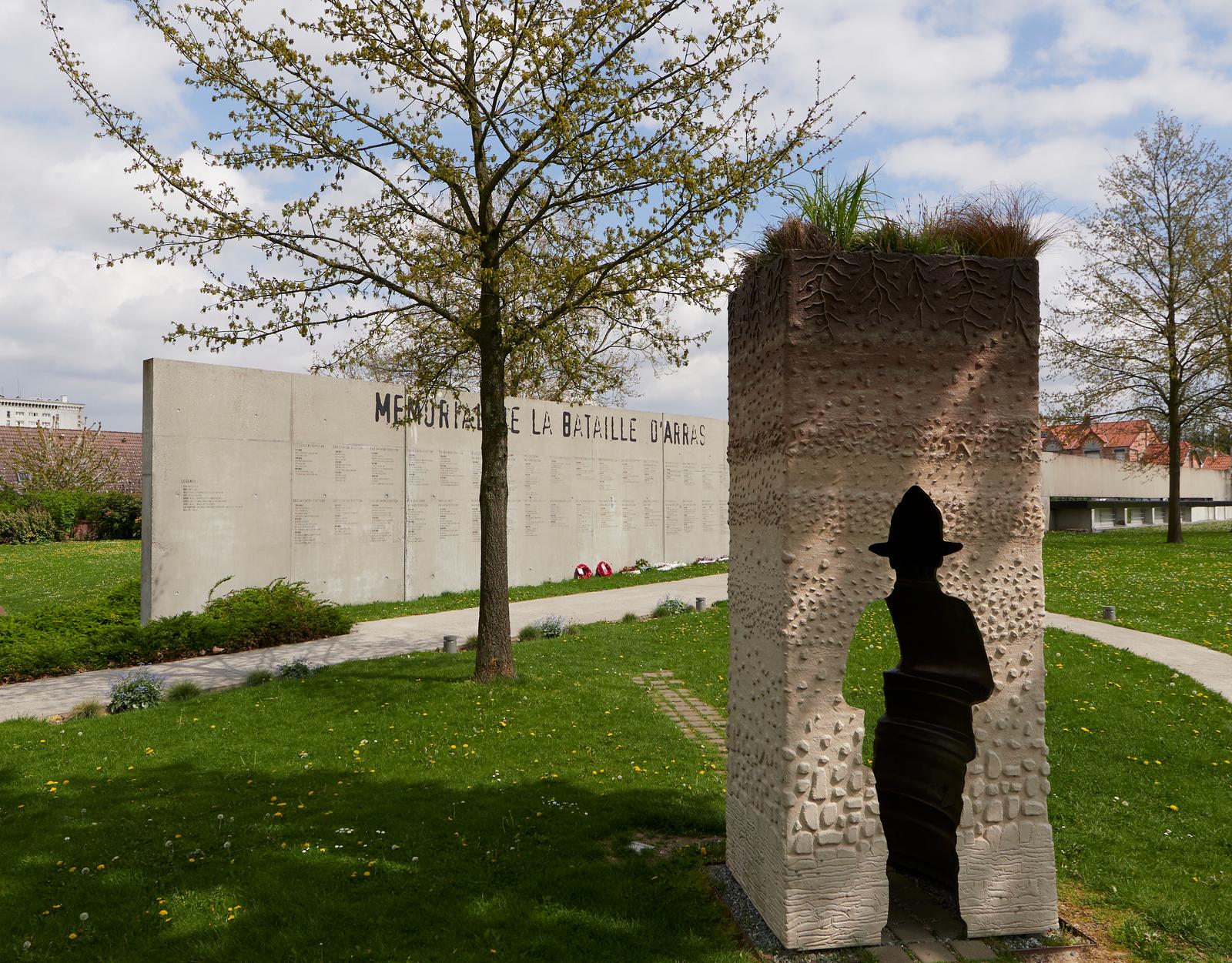 Arras : carrière Wellington, mémorial de la bataille d'Arras 01