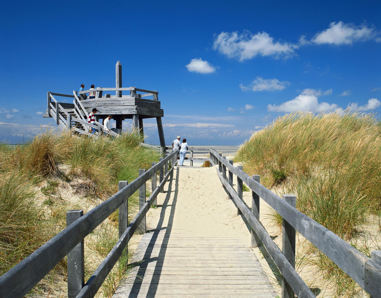 Le Touquet : couple sur un ponton _ BA3YJ3
