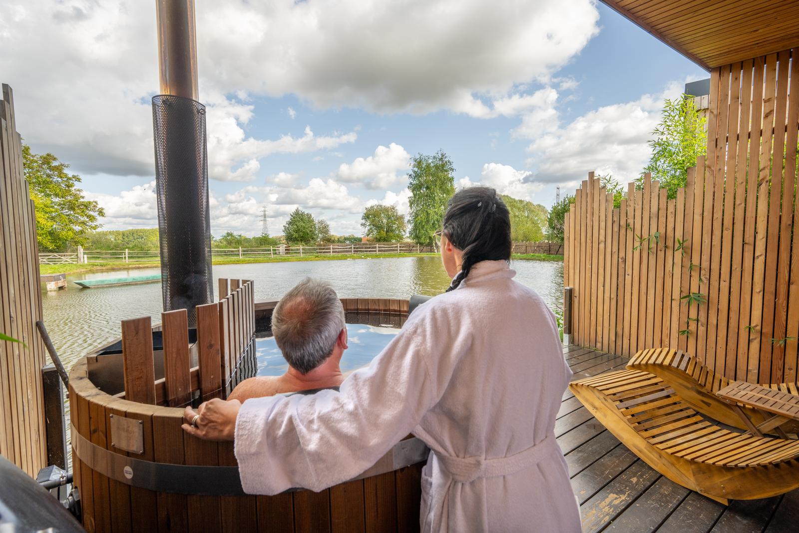 Le Domaine de Wambrechies : bain nordique en couple 03