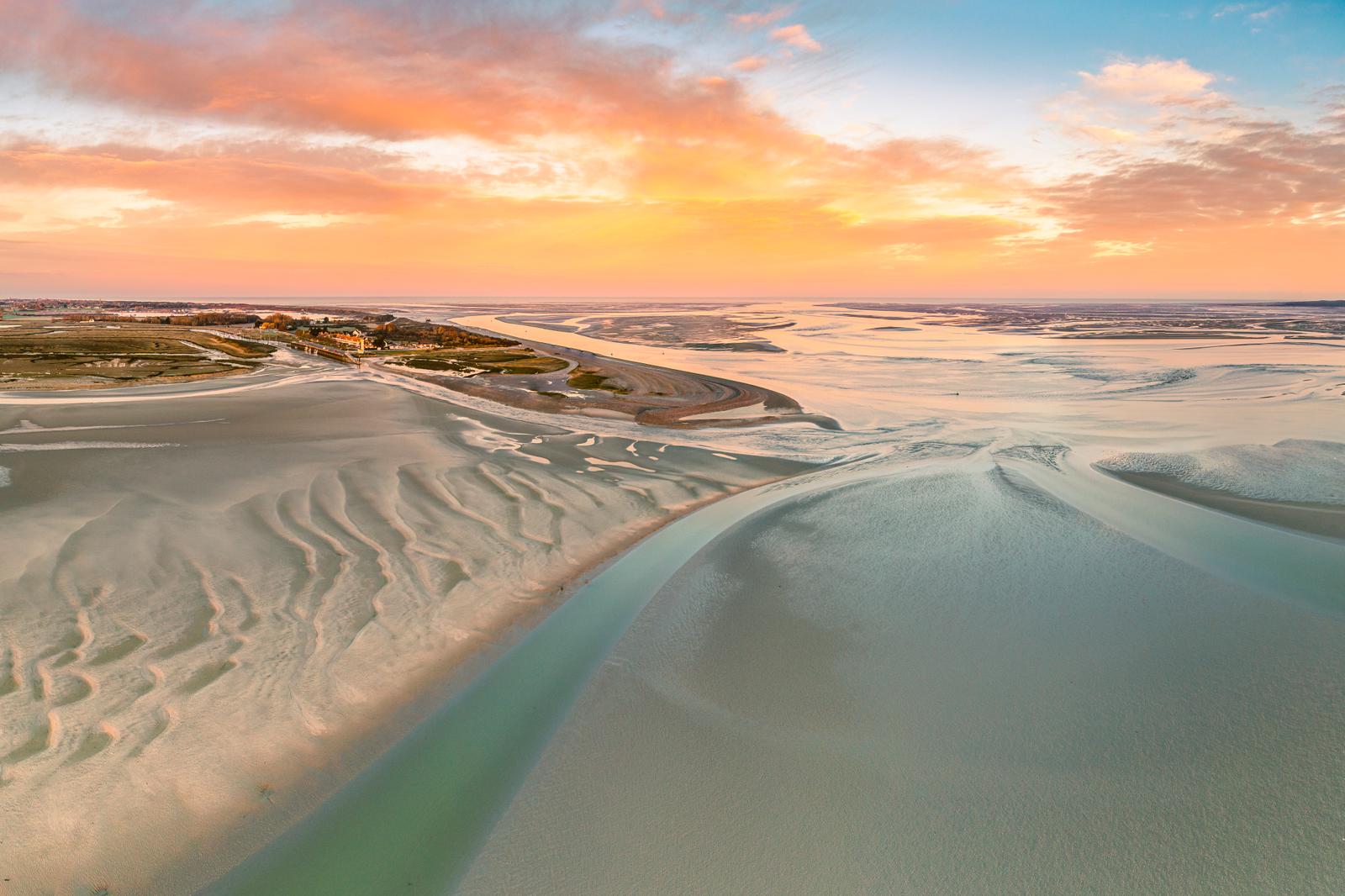 Saint-Valéry-sur-Somme - Le Hourdel vu du ciel