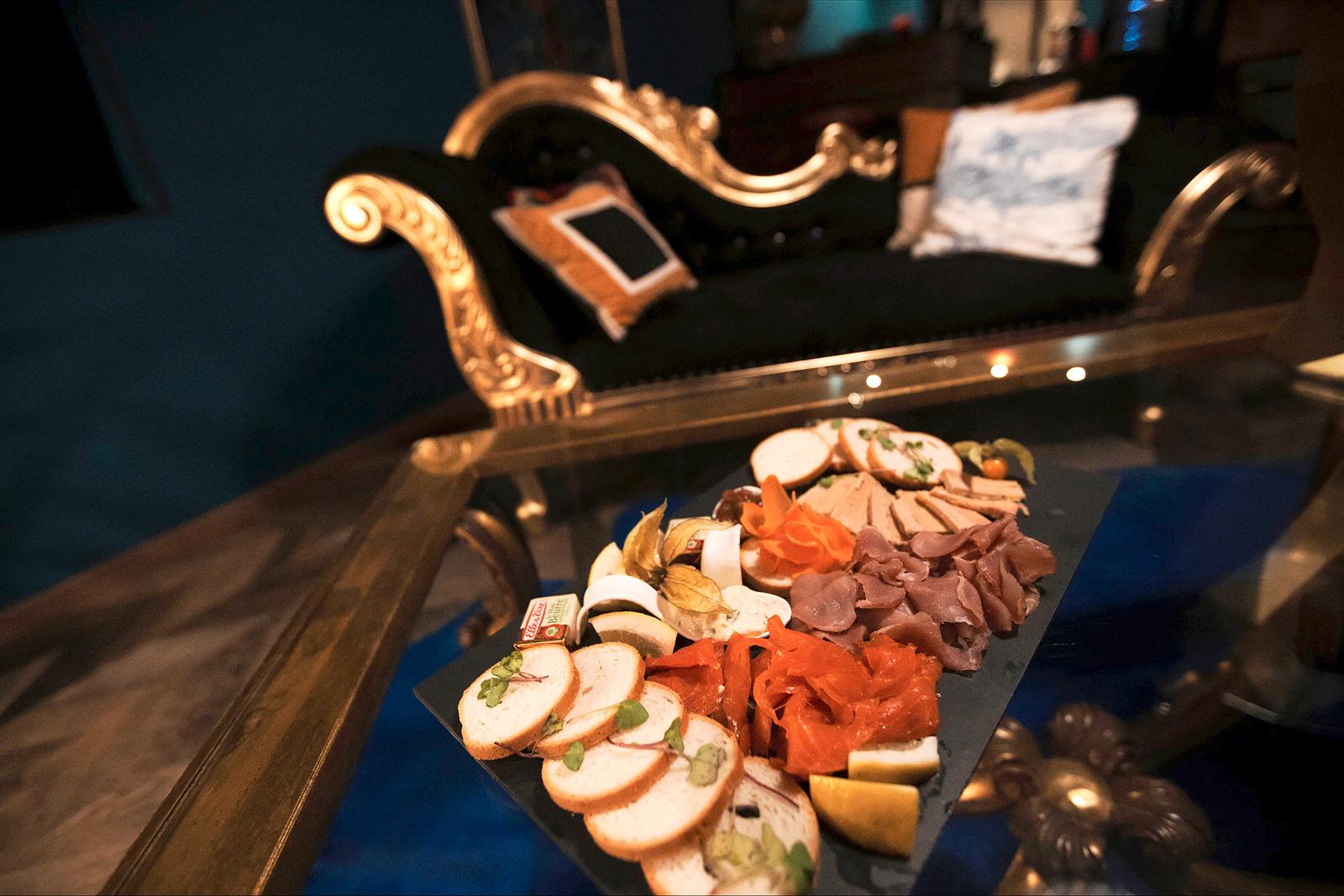 Etaing : le Boudoir de Montmartre, planche apéritive