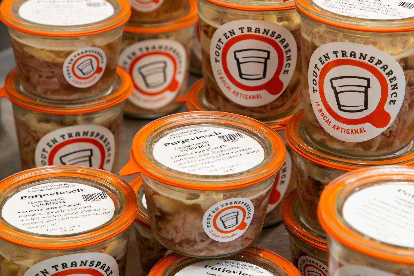 Bocaux de potjevleesch