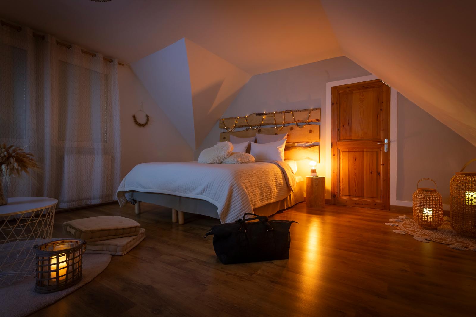 Saigneville : gîte le Temps d'un Instant, la chambre 01