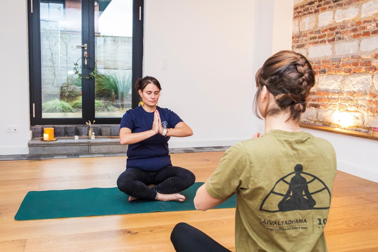 Sainghin-en-Mélantois : Ferme 1802, cours de yoga