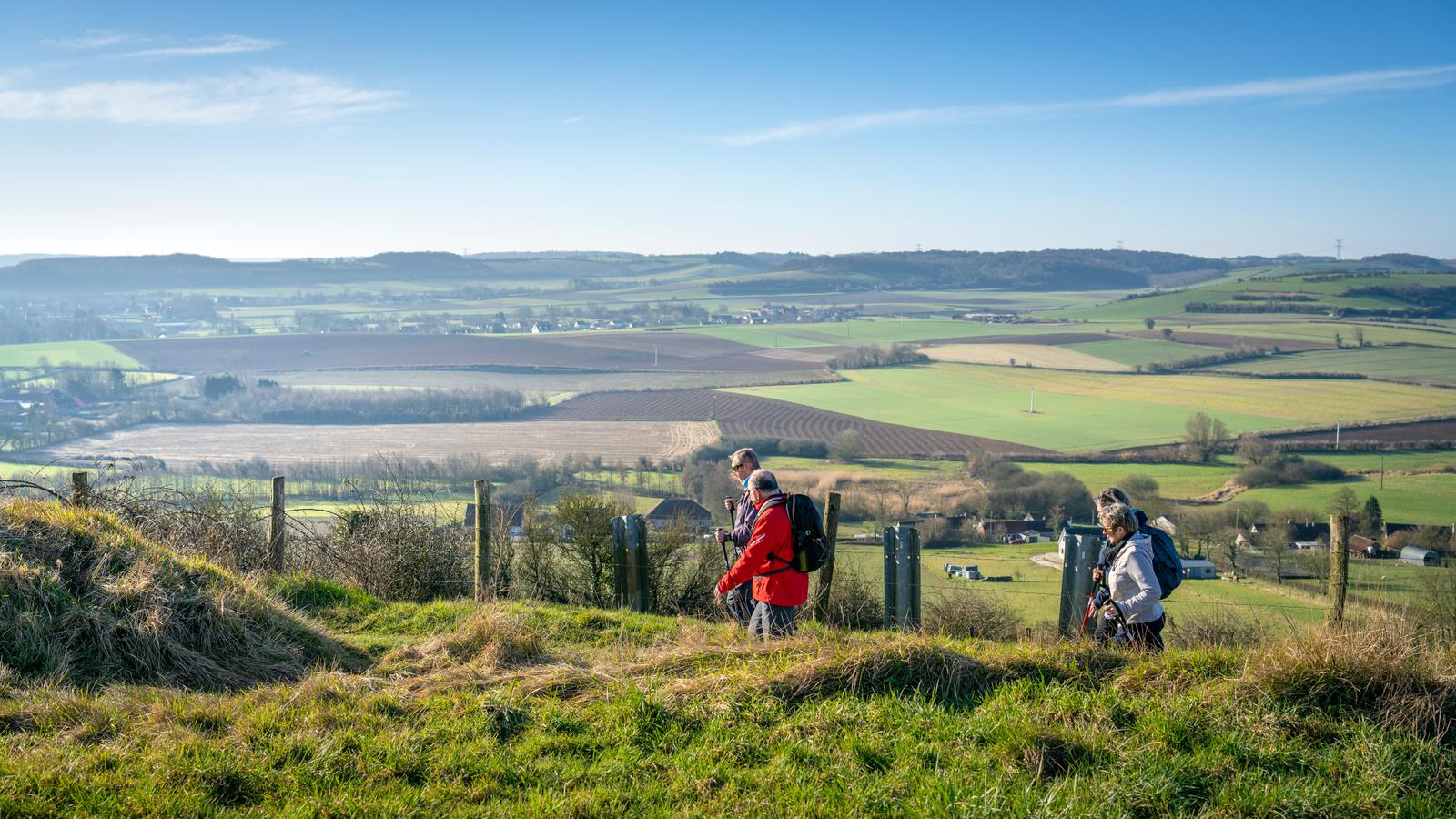 Randonneurs sur la Via Francigena 02