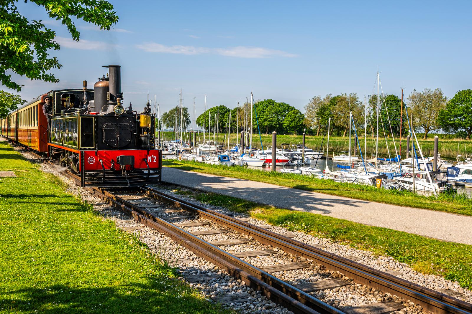 Chemin de fer de la Baie de Somme : train touristique à vapeur 08