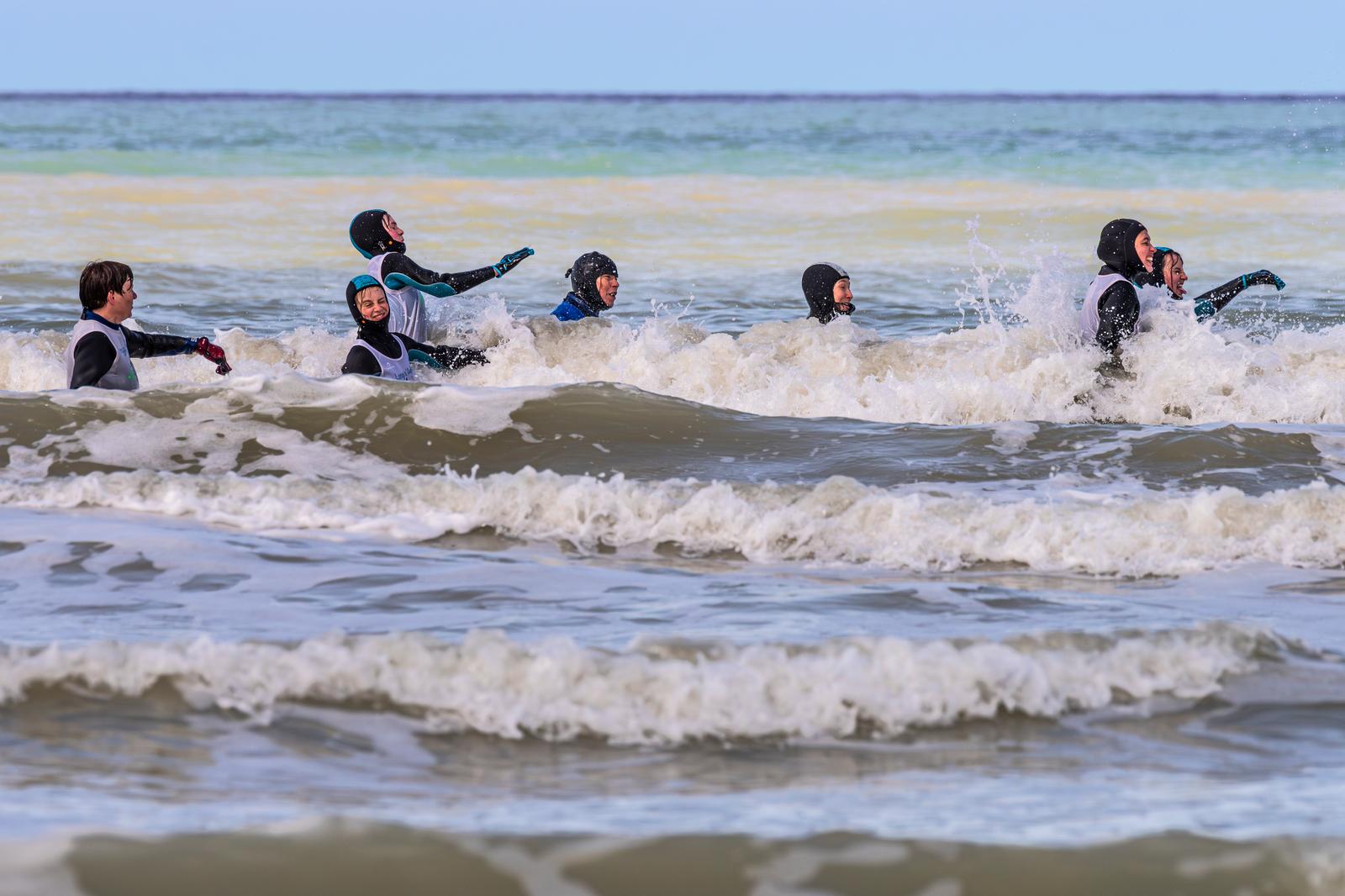 Ault : longe-côte entre amis 03