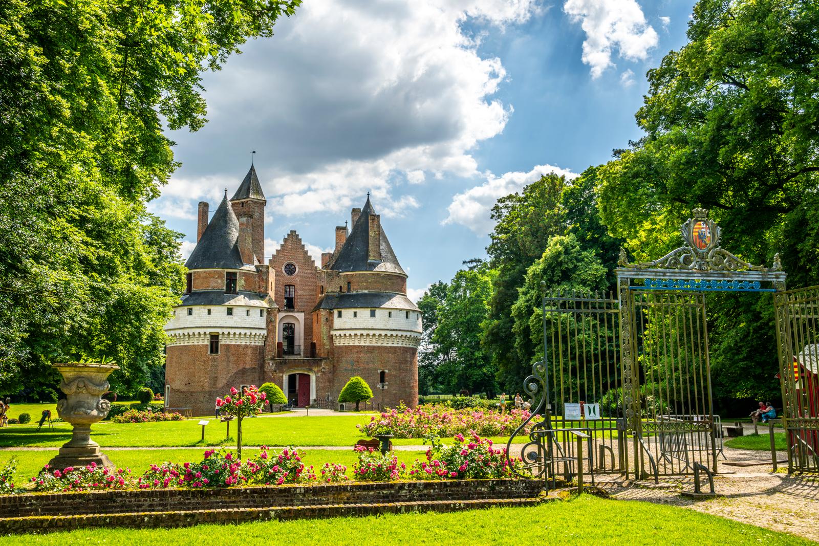 Rambures : le château et le parc