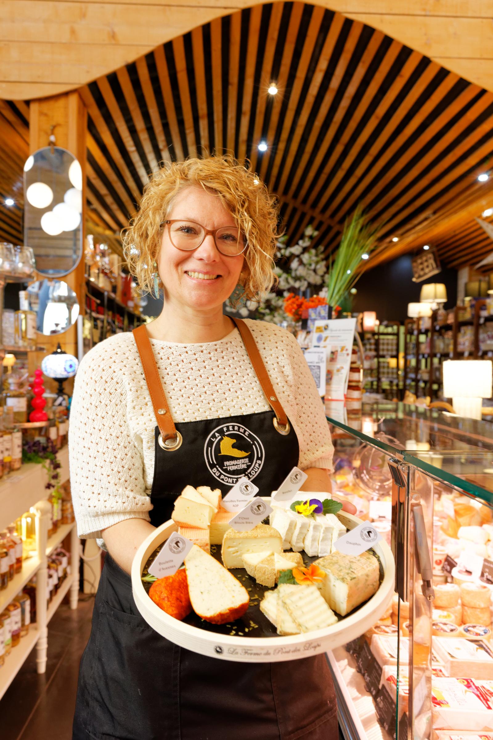 Saint-Aubin : fromagerie La Ferme du Pont des Loups 02