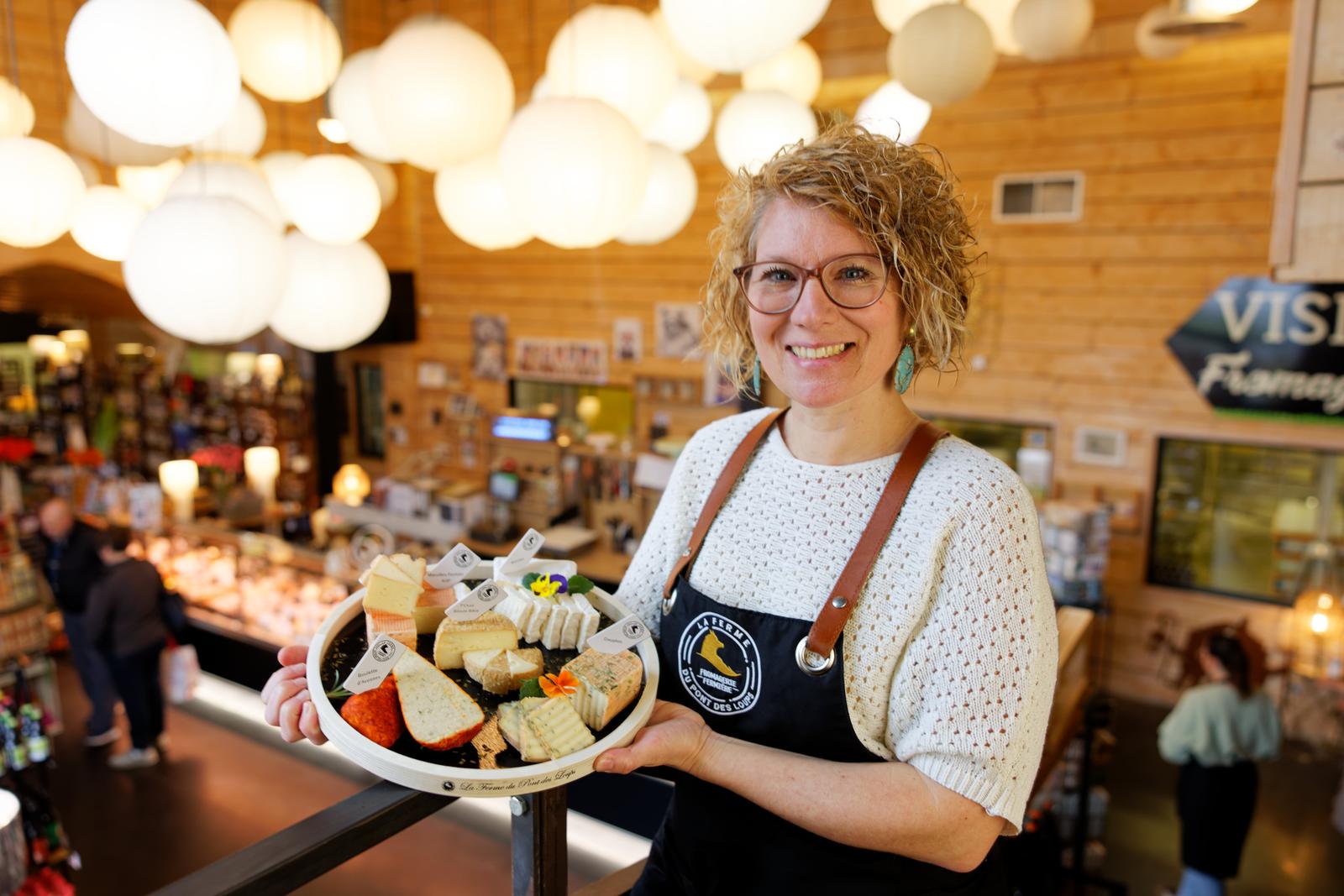 Saint-Aubin : fromagerie La Ferme du Pont des Loups 03
