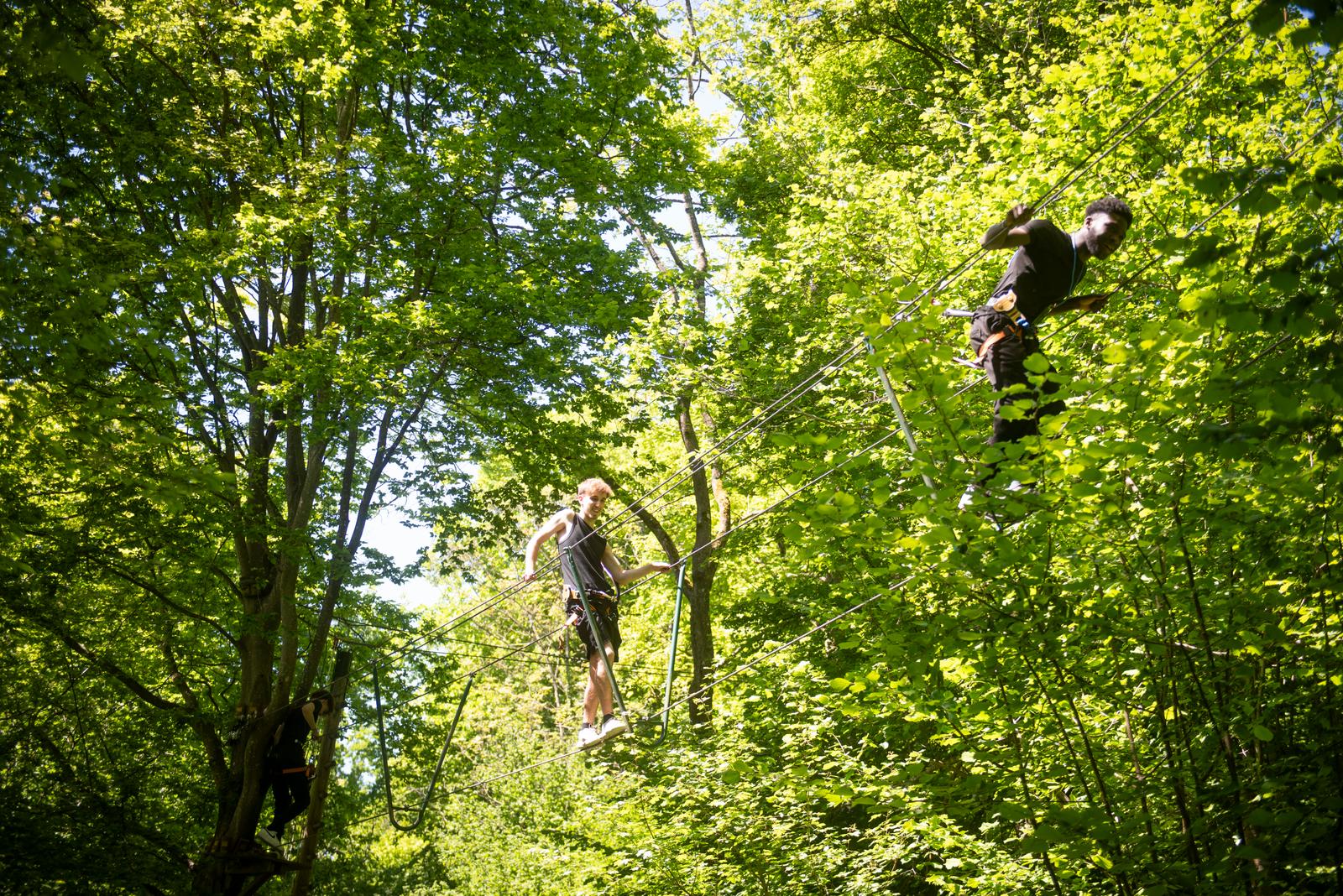 Naours : accrobranche 12