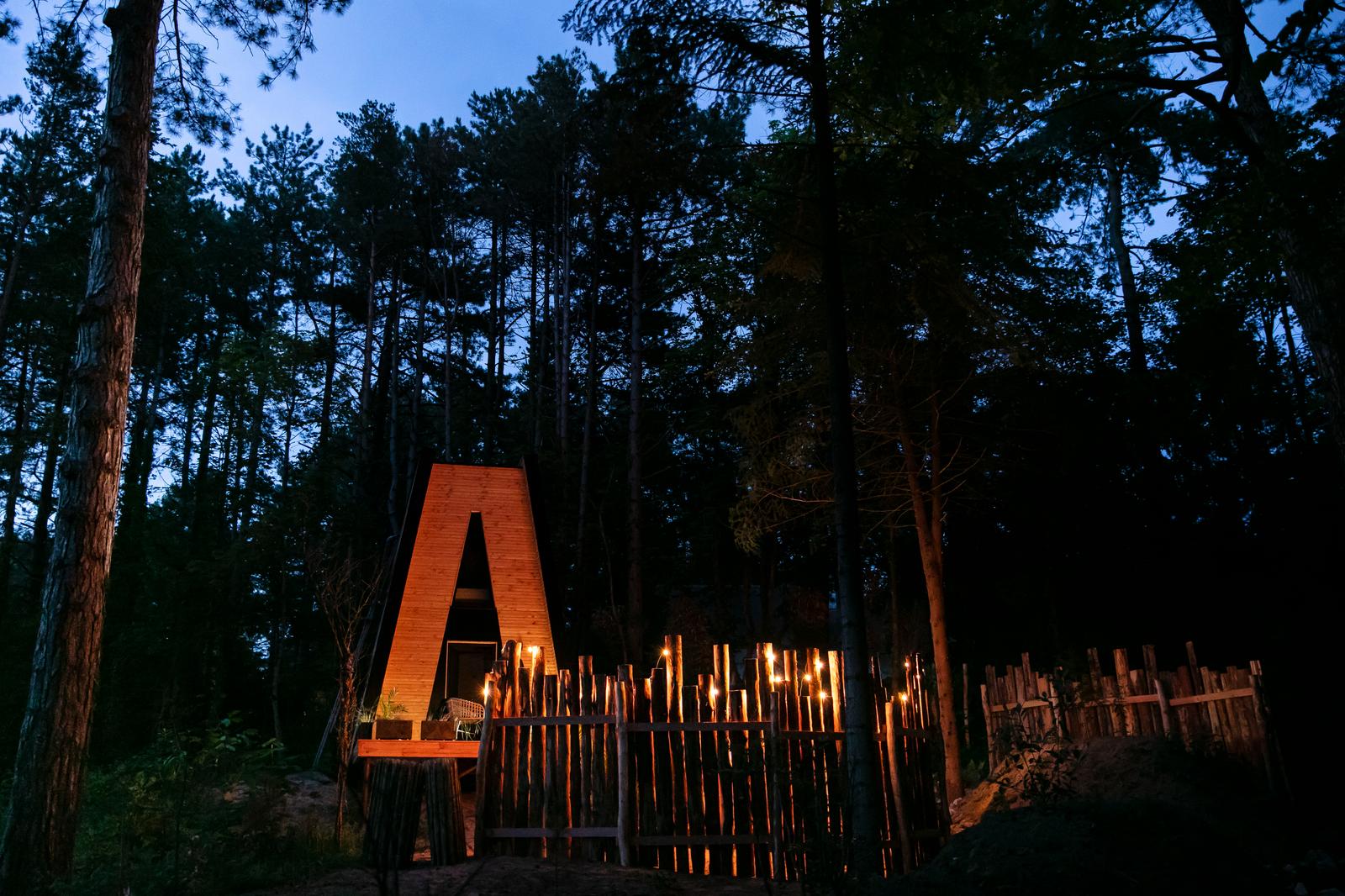 Neufchâtel-Hardelot : lodge Bain de forêt 32