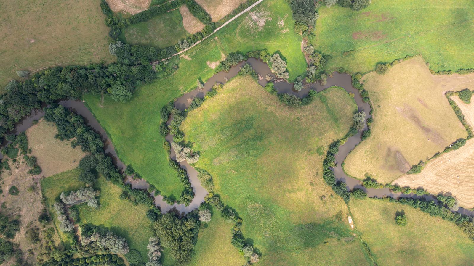 Marly-Gomont : L'Oise, rivière de Thiérache