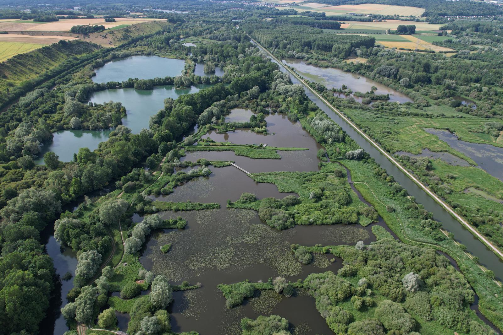 Bourdon : les marais Cavins