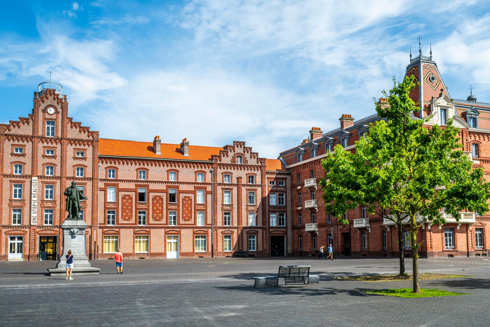 Guise : le familistère, l'extérieur