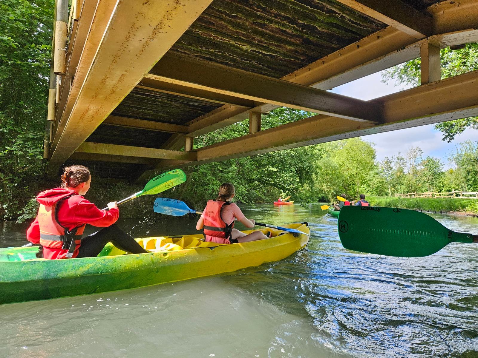 Conty : canoë sur la rivière Selle 03