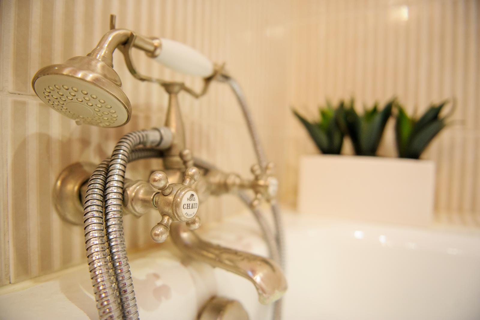 Montreuil-aux-Lions : chambre d'hôtes des Vignerons, la salle de bain 01