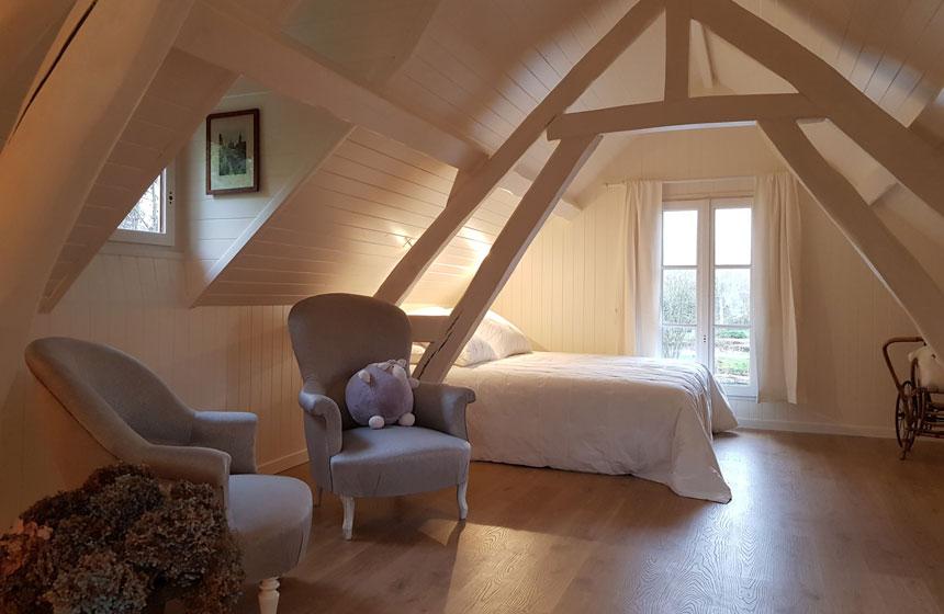 Rivery : gîte dans les hortillonnages Au-delà des Saules 064