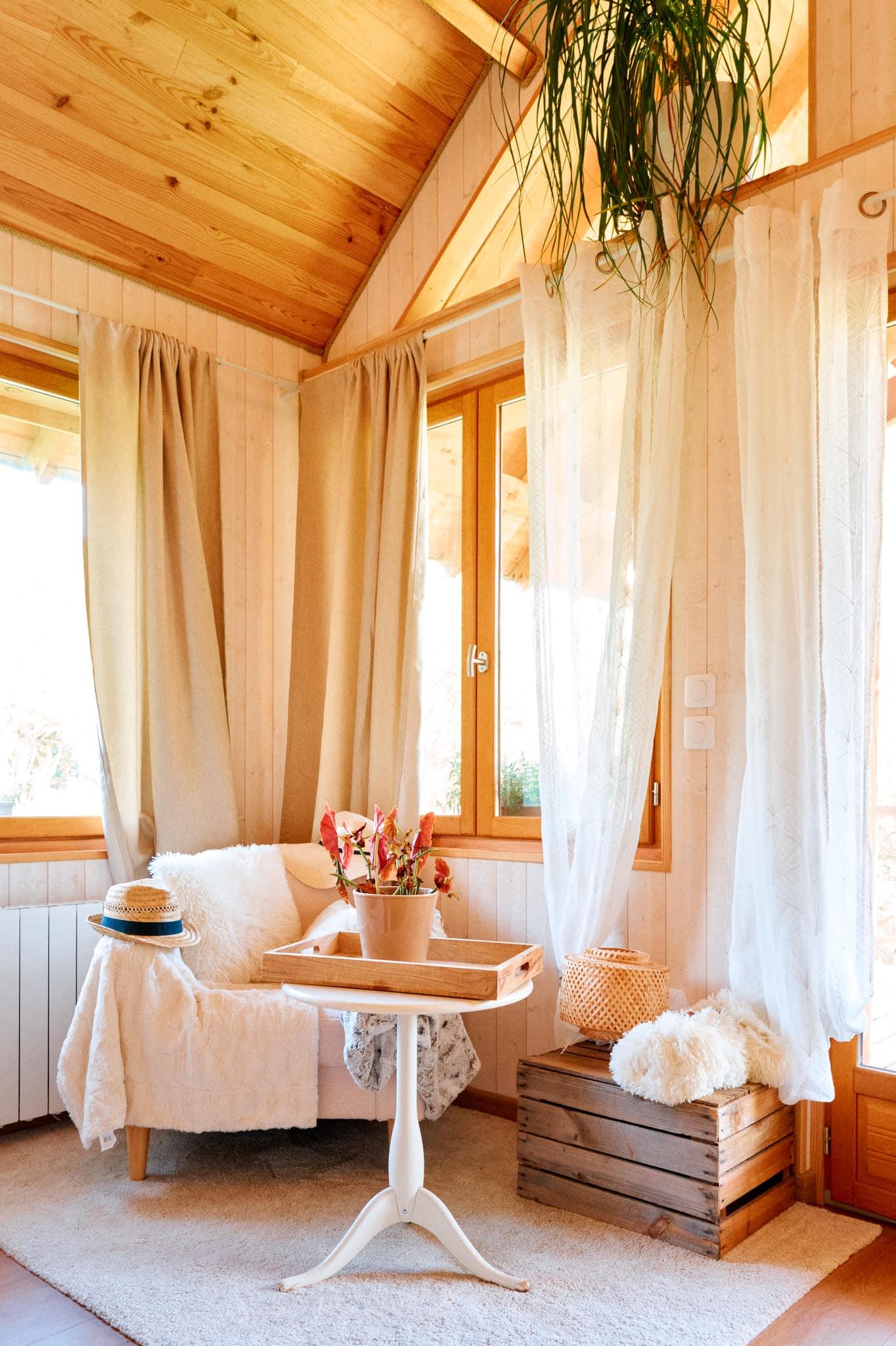Roy-Boissy : camping Pause du Vieux Moulin cabane cosy  15