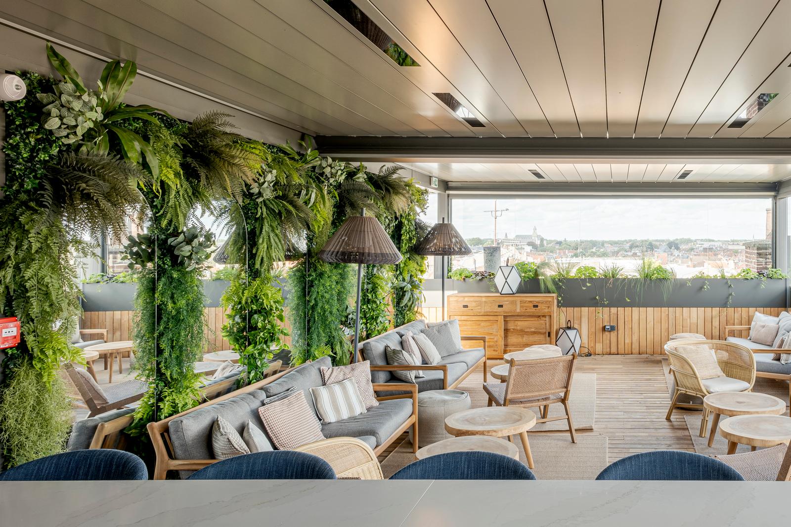 Lille : Grand hôtel Bellevue - Le rooftop 03
