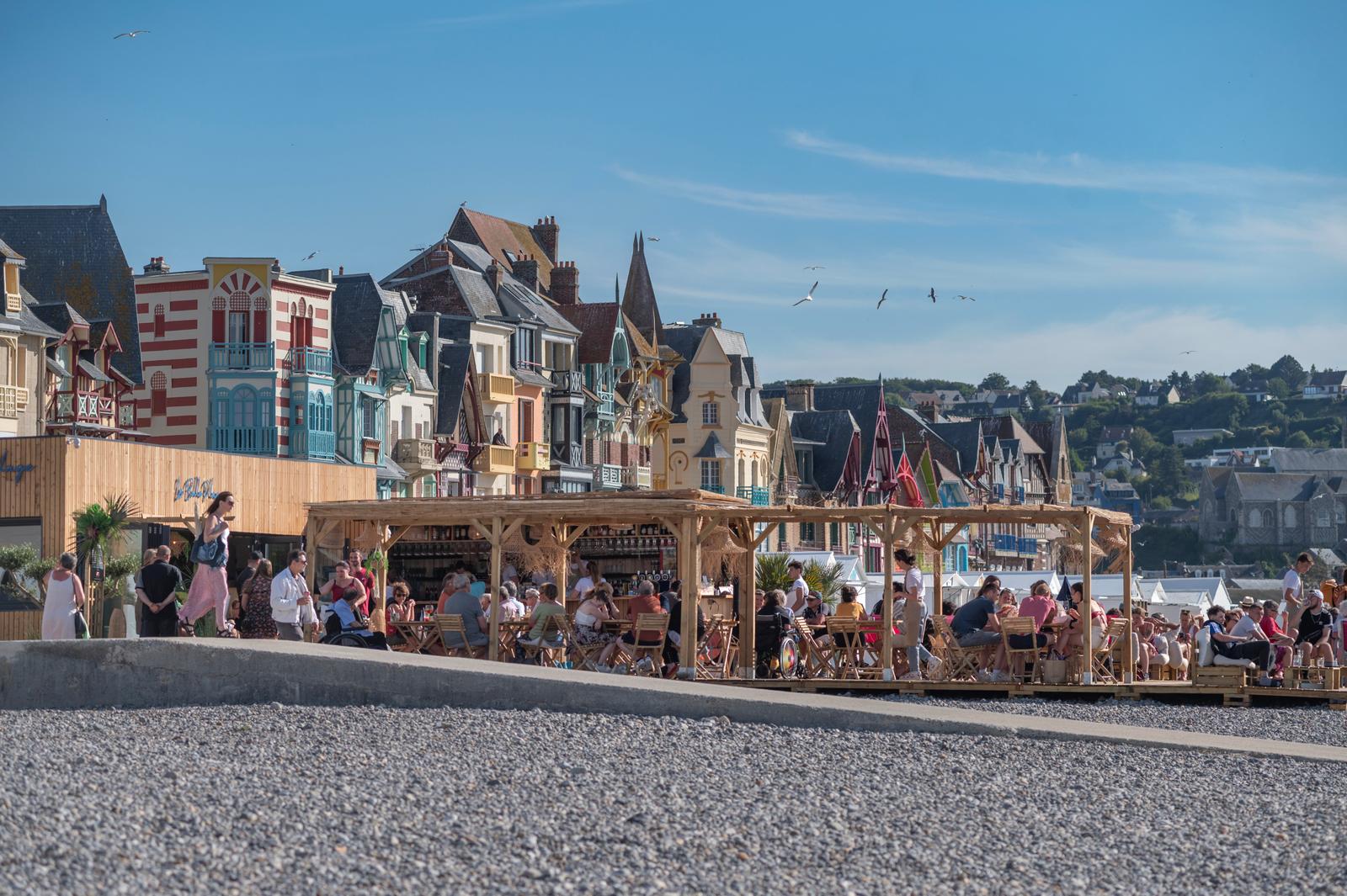 Mers les Bains : la Belle plage