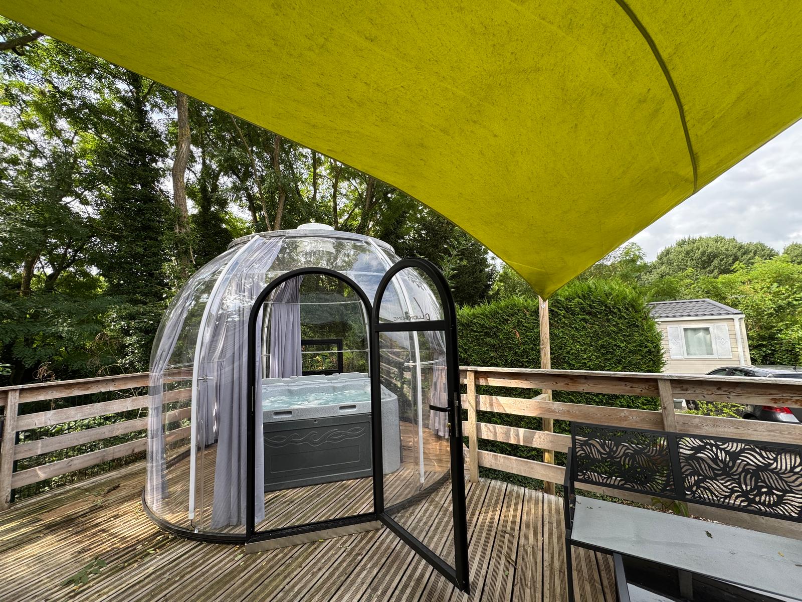 Camping de la Trye - bulle spa