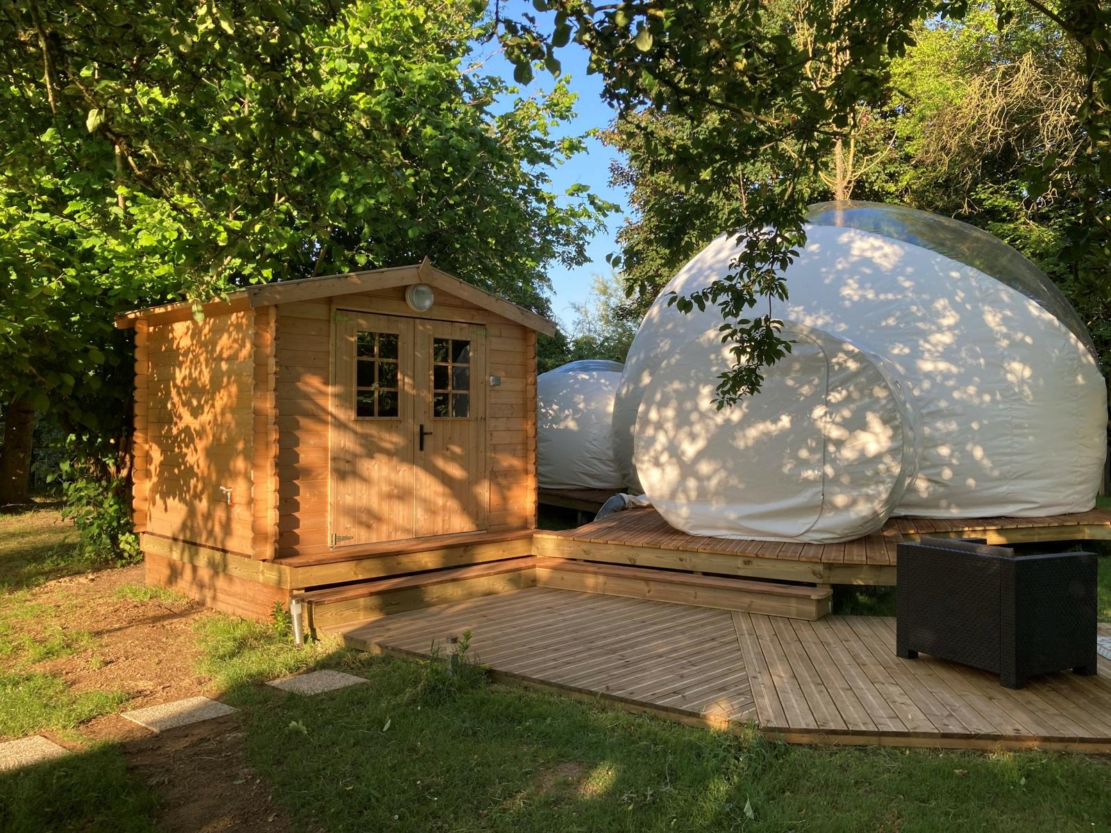 Crécy-sur-Serre : Au domaine du Pré Dieu - Bulle XXL 06