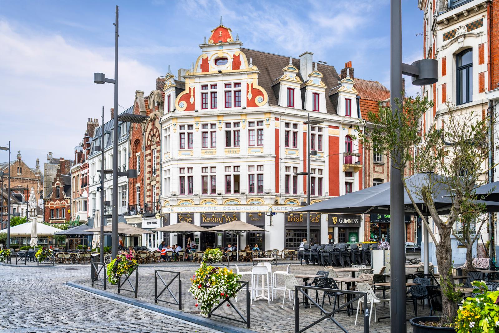 Béthune : façades art déco