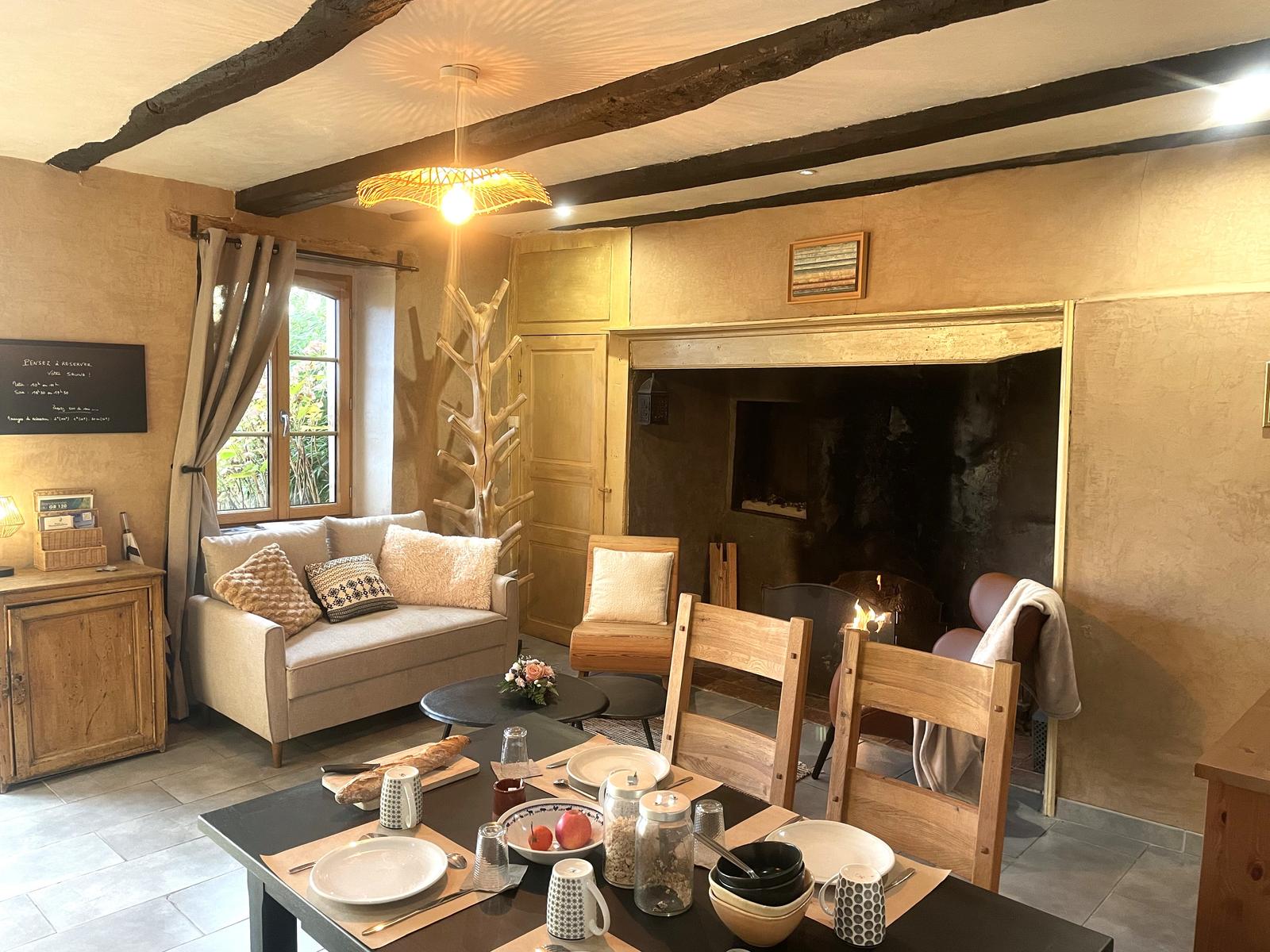 Wierre-Effroy : Ecodomaine le Verin - vue d'ensemble gîte le pigeonnier 02