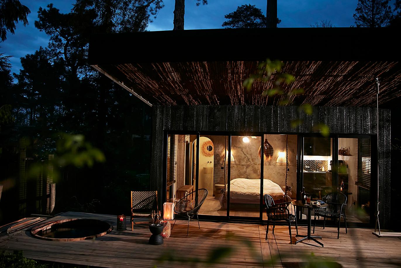 Neufchâtel-Hardelot : La cachette de Bain de forêt 02