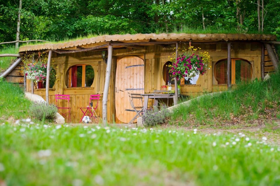 Pierrefonds : camping de la forêt - maison de Hobbit 12