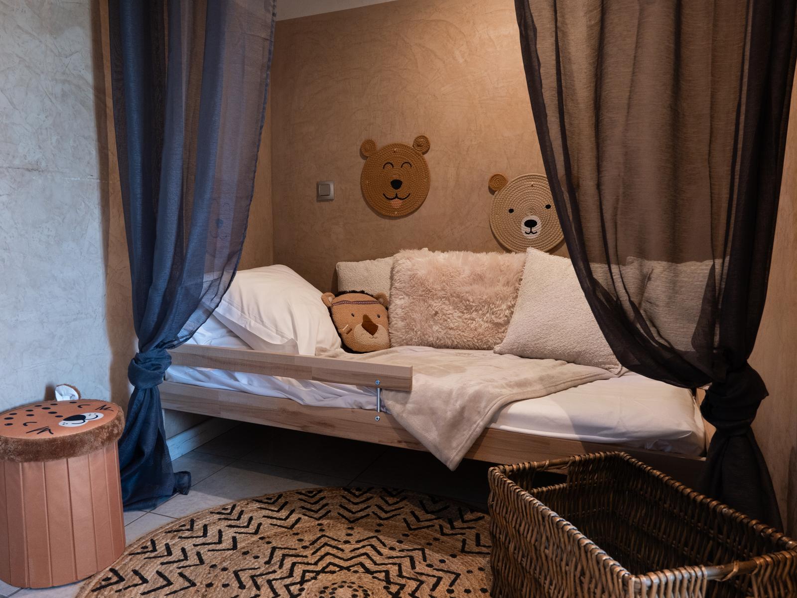 Wierre-Effroy : Ecodomaine le Verin - Chambre 1 bis Pigeonnier