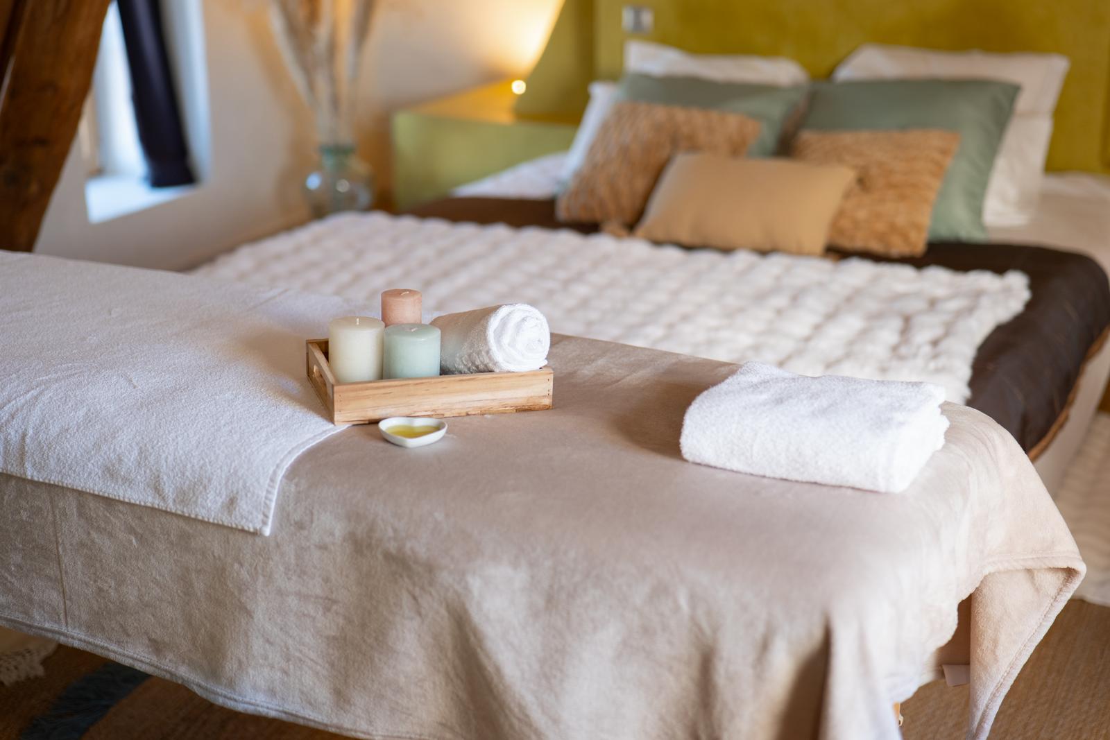Wierre-Effroy : Ecodomaine le Verin - Table massage