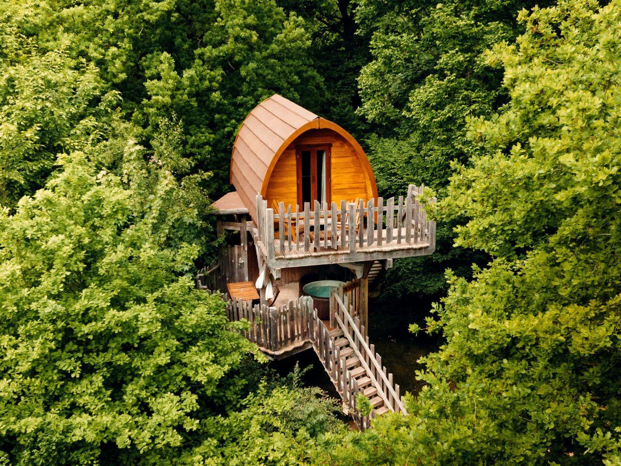 Le Bois de Rosoy - Cabanes Chene et Charme famille