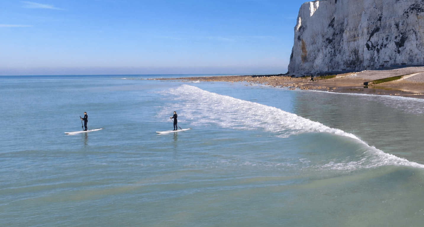 Mers-les-Bains : stand-up paddle