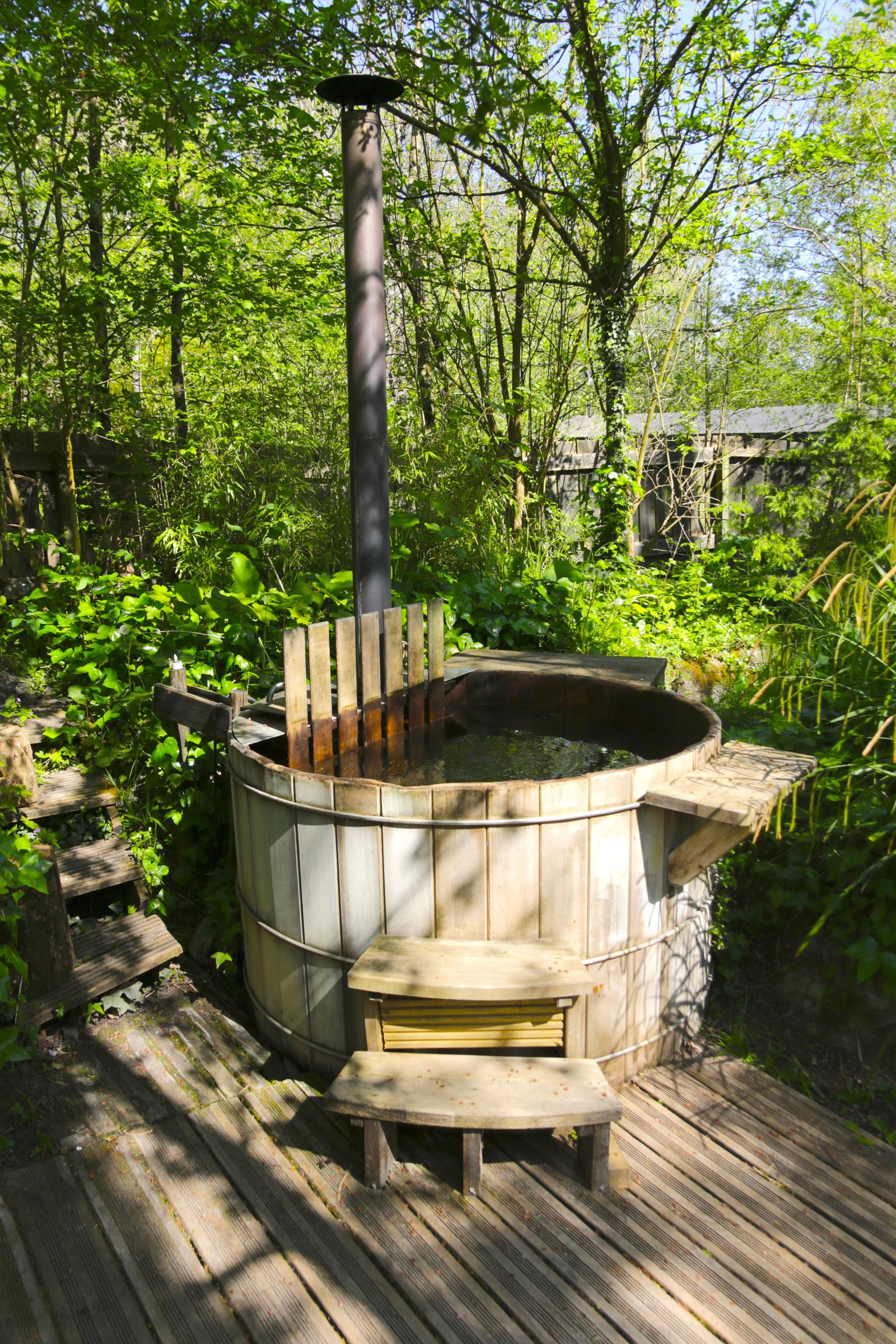 Saint-Quentin-en-Tourmont : les Ecolodges de la Baie de Somme - Bain nordique 