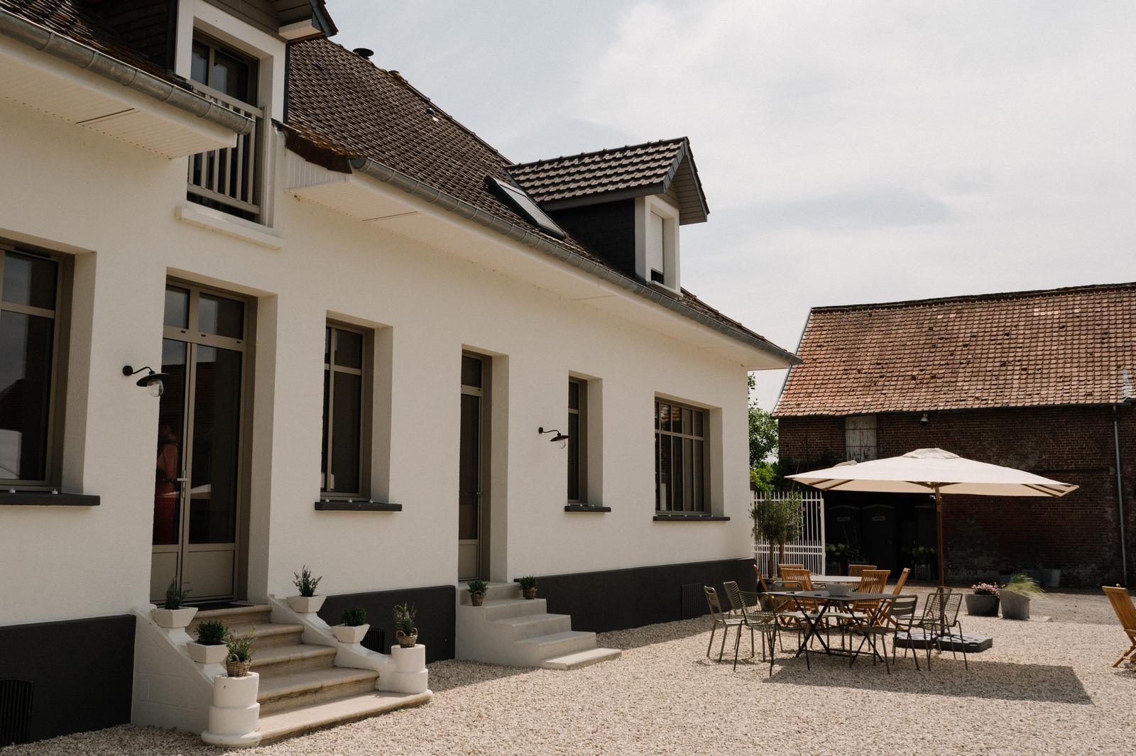 Rue : La grande Pommeraie - maison côté cour