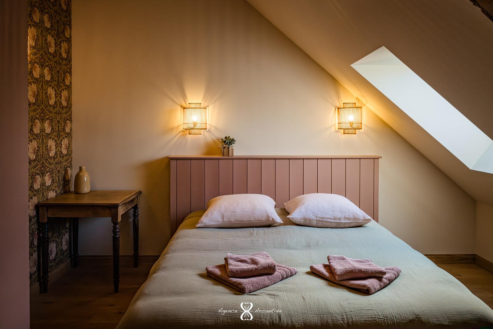 Rue : La Grande Pommeraie - chambre Brique