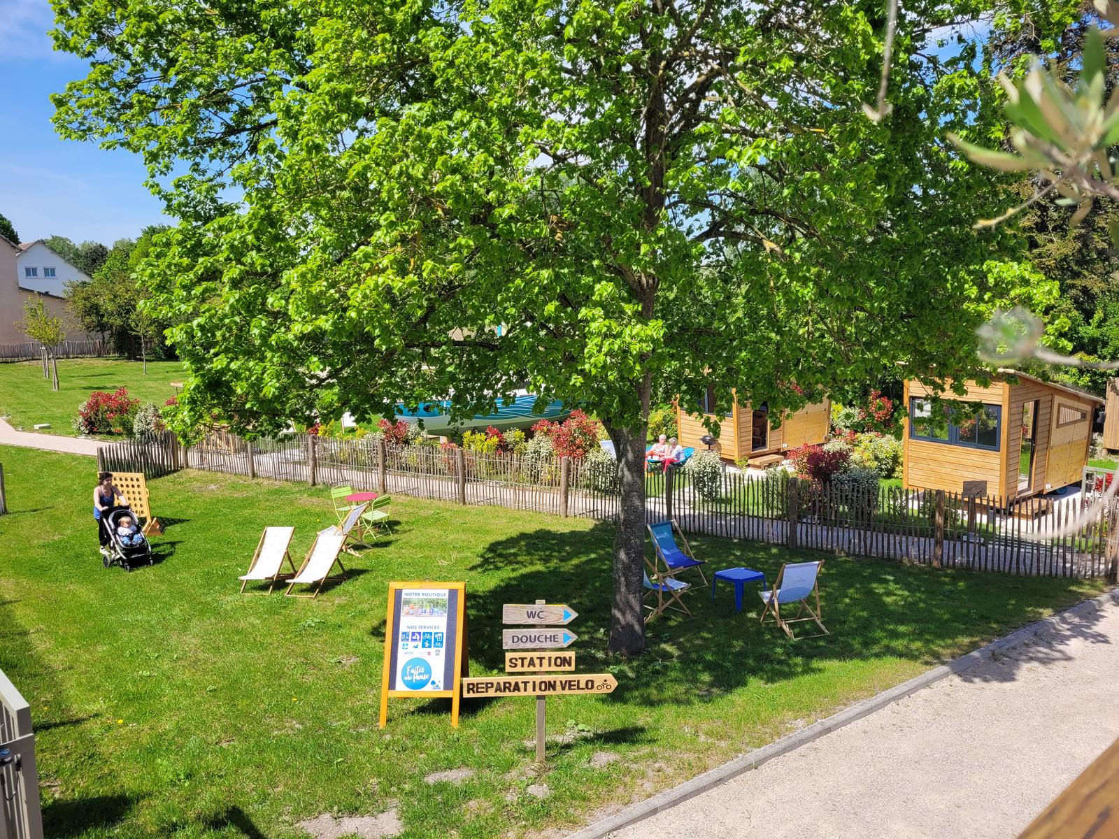 Picquingy : cabanes en bois Cyclo lodges 10
