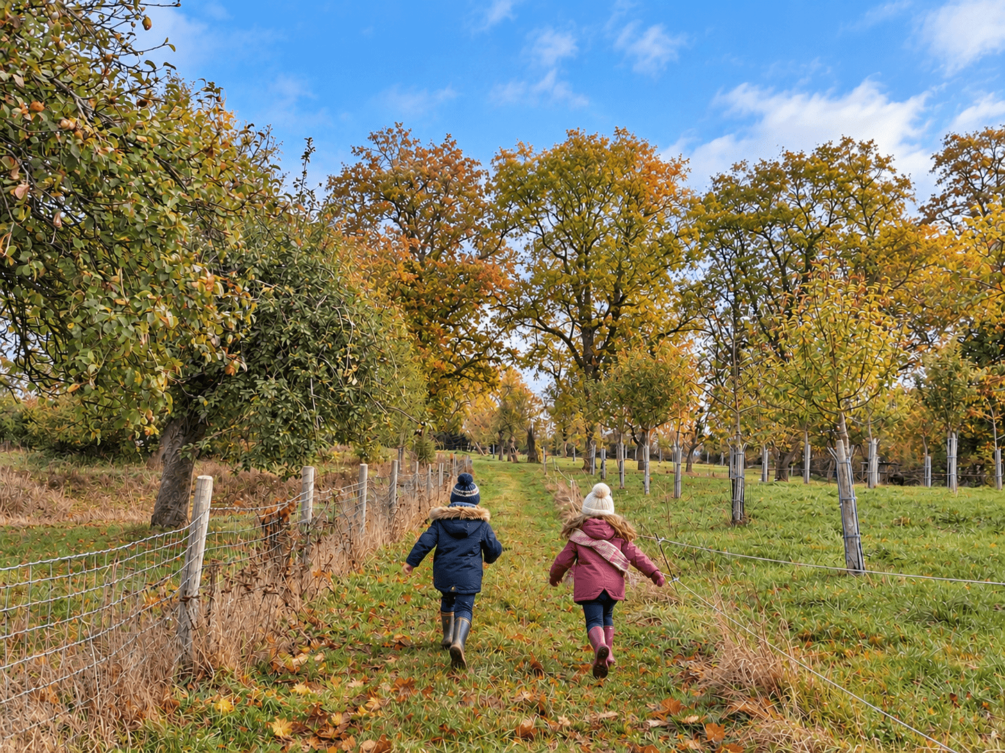 Maresches : Gîte La Pommeraie à l'automne 01